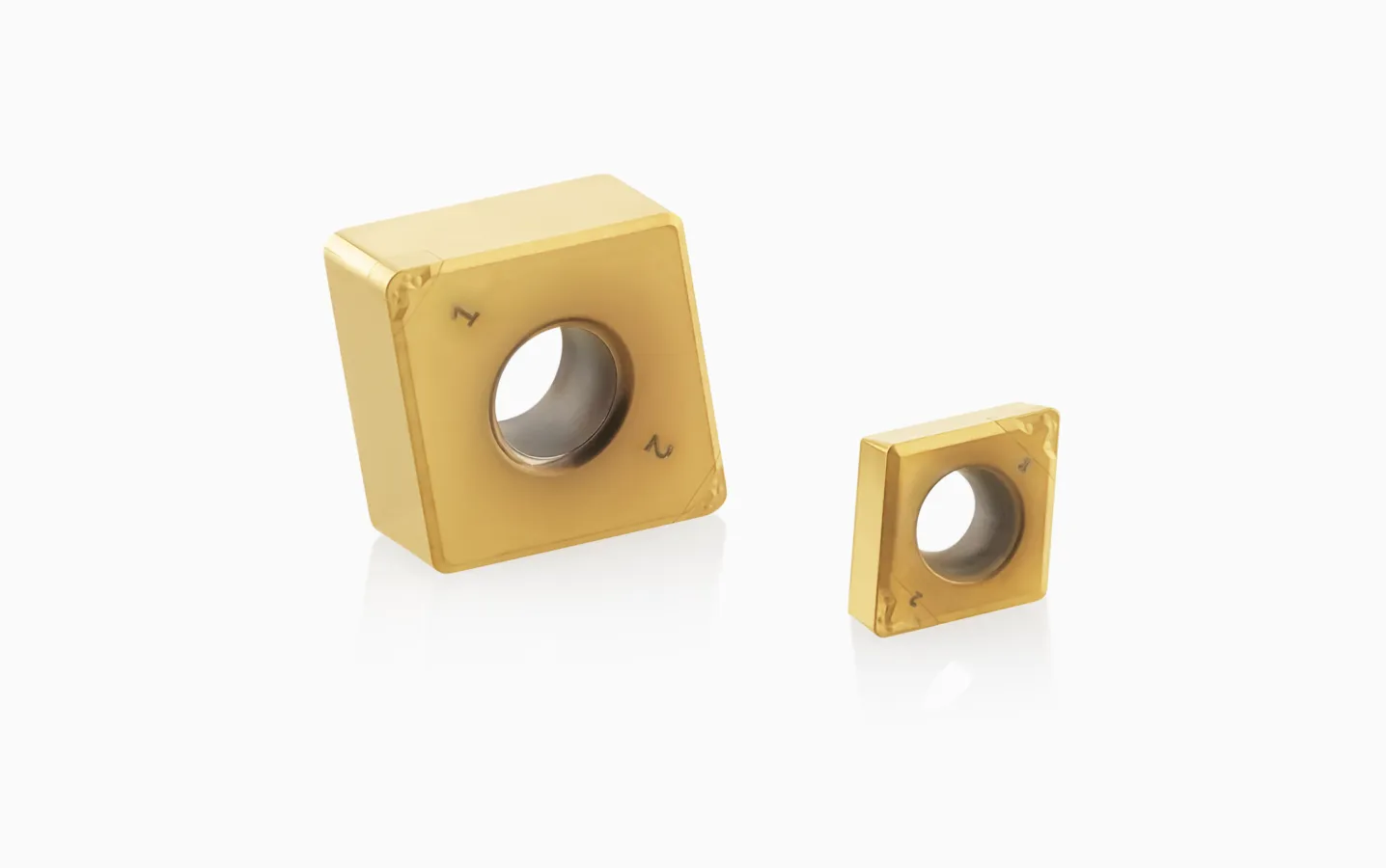 Inserts with -BR Chipbreaker